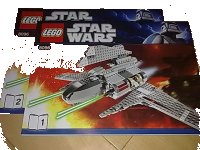 LEGO part Emperor Palpatine's Shuttle 8096-1