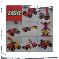 LEGO part Gear Truck Set 810-3