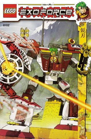LEGO onderdeel Blade Titan (8102-1)