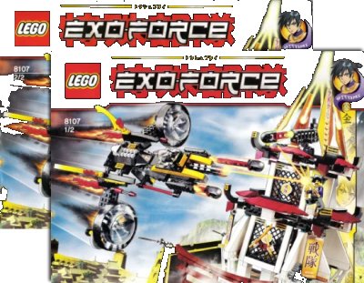 LEGO onderdeel Fight for the Golden Tower (8107-1)