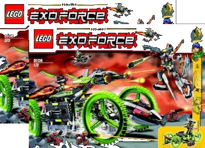 LEGO onderdeel Mobile Devastator (8108-1)
