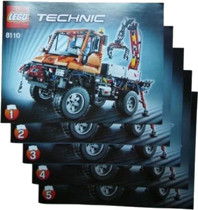 LEGO onderdeel Mercedes-Benz Unimog U 400 (8110-1)