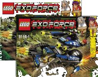 LEGO part Hybrid Rescue Tank 8118-1