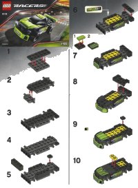 LEGO part Thunder Racer 8119-1