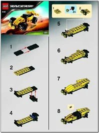 LEGO onderdeel Desert Viper 8122-1