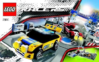 LEGO onderdeel Ice Rally (8124-1)