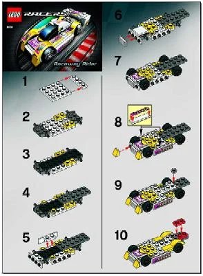 LEGO onderdeel Raceway Rider (8131-1)