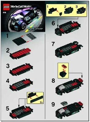 LEGO onderdeel Night Driver (8132-1)