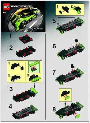 LEGO onderdeel Rally Runner (8133-1)