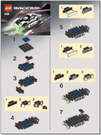 LEGO onderdeel Midnight Streak 8149-1