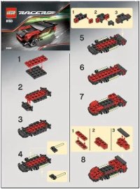 LEGO onderdeel ZX Turbo 8150-1