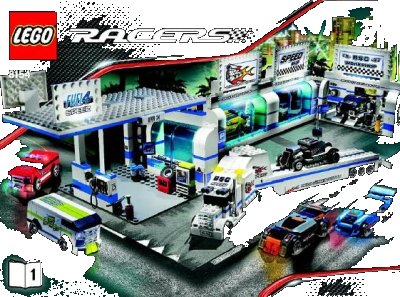 LEGO onderdeel Brick Street Customs (8154-1)