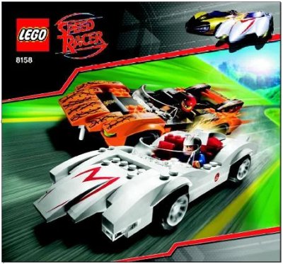 LEGO onderdeel Speed Racer & Snake Oiler (8158-1)