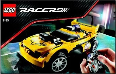 LEGO onderdeel Track Turbo RC (8183-1)