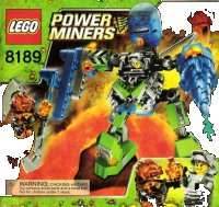 LEGO part Magma Mech 8189-1