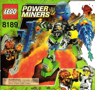 LEGO onderdeel Magma Mech (8189-1)
