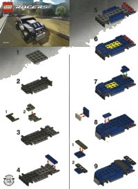 LEGO part Nitro Muscle 8194-1