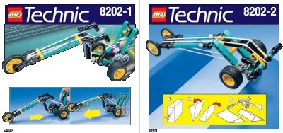 LEGO onderdeel Bungee Chopper (8202-1)