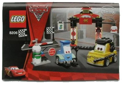 LEGO onderdeel Tokyo Pit Stop (8206-1)