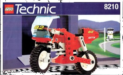 LEGO onderdeel Nitro GTX Bike (8210-1)