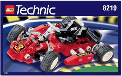 LEGO onderdeel Racer (8219-1)