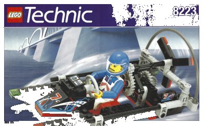 LEGO part Hydrofoil 7 (8223-1)