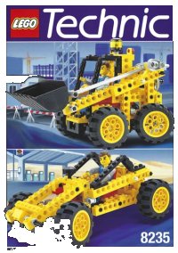 LEGO part Front End Loader 8235-1