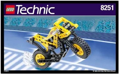 LEGO onderdeel Sonic Cycle (8251-1)