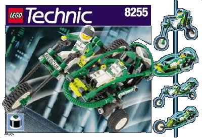 LEGO onderdeel Rescue Bike (8255-1)