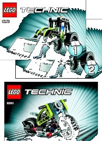 LEGO onderdeel Tractor 8260-1