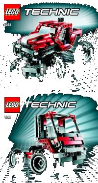 LEGO part Rally Truck 8261-1