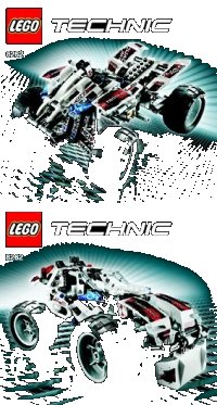 LEGO onderdeel Quad Bike 8262-1