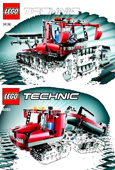 LEGO onderdeel Snow Groomer (8263-1)