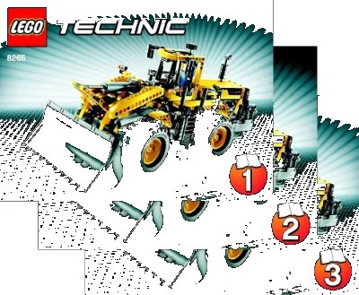 LEGO onderdeel Front Loader (8265-1)