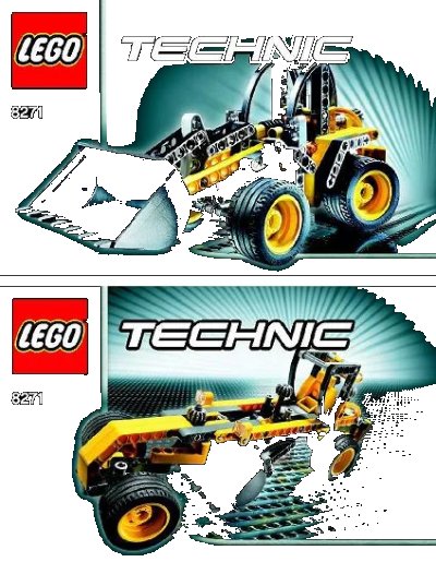LEGO onderdeel Wheel Loader (8271-1)