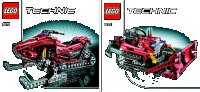 LEGO part Snowmobile 8272-1