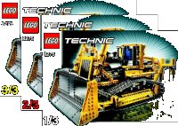 LEGO part Motorized Bulldozer 8275-1