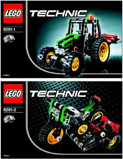 LEGO onderdeel Mini Tractor (8281-1)