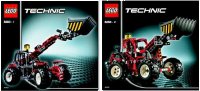 LEGO part Telehandler (Front End Loader) 8283-1
