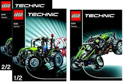 LEGO onderdeel Dune Buggy / Tractor (8284-1)