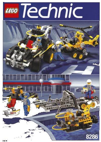 LEGO onderdeel 3-In-1 Car (8286-1)