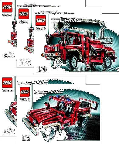 LEGO onderdeel Fire Truck (8289-1)