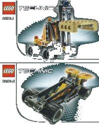 LEGO onderdeel Mini Forklift 8290-1
