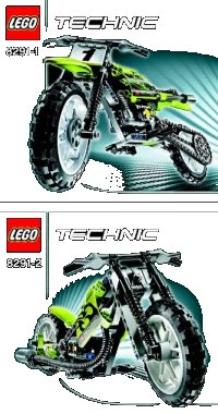 LEGO part Dirt Bike 8291-1