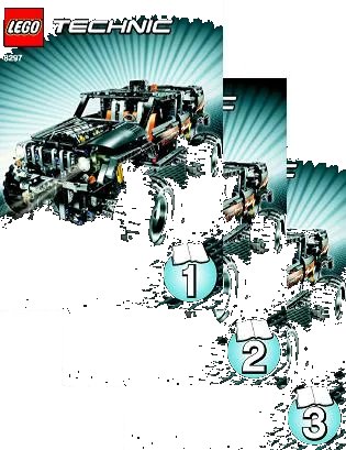 LEGO onderdeel Off Roader (8297-1)