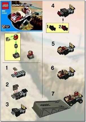 LEGO onderdeel Pro-Stunt (8350-1)