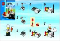 LEGO part BBQ Stand 8398-1