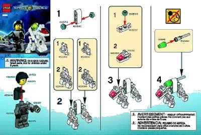 LEGO onderdeel K-9 Bot (8399-1)