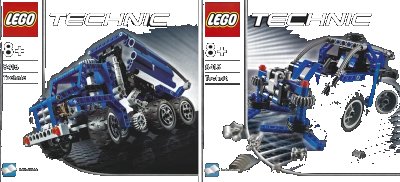 LEGO onderdeel Dump Truck (8415-1)