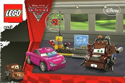 LEGO onderdeel Mater's Spy Zone (8424-1)